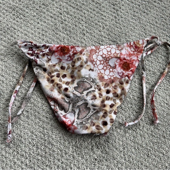 NEW Becca Color Code Side Tie Bikini Bottom | String Bikinis for Women - Picture 7 of 9